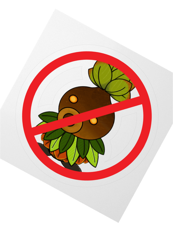 No Deku Scrub Sticker product image (5)