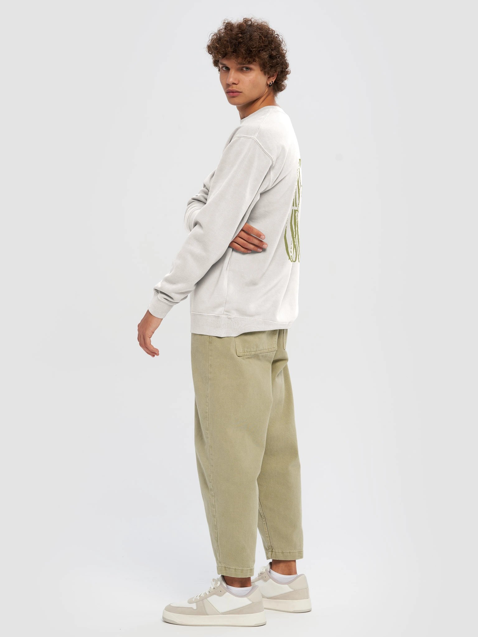 ANTHURIUM COLLAGE - Midweight Pigment Dyed Sweatshirt product image (6)