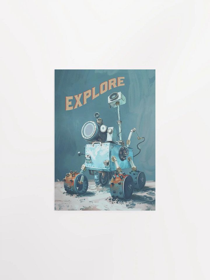 Print - EXPLORE Blue Moon Rover product image (1)