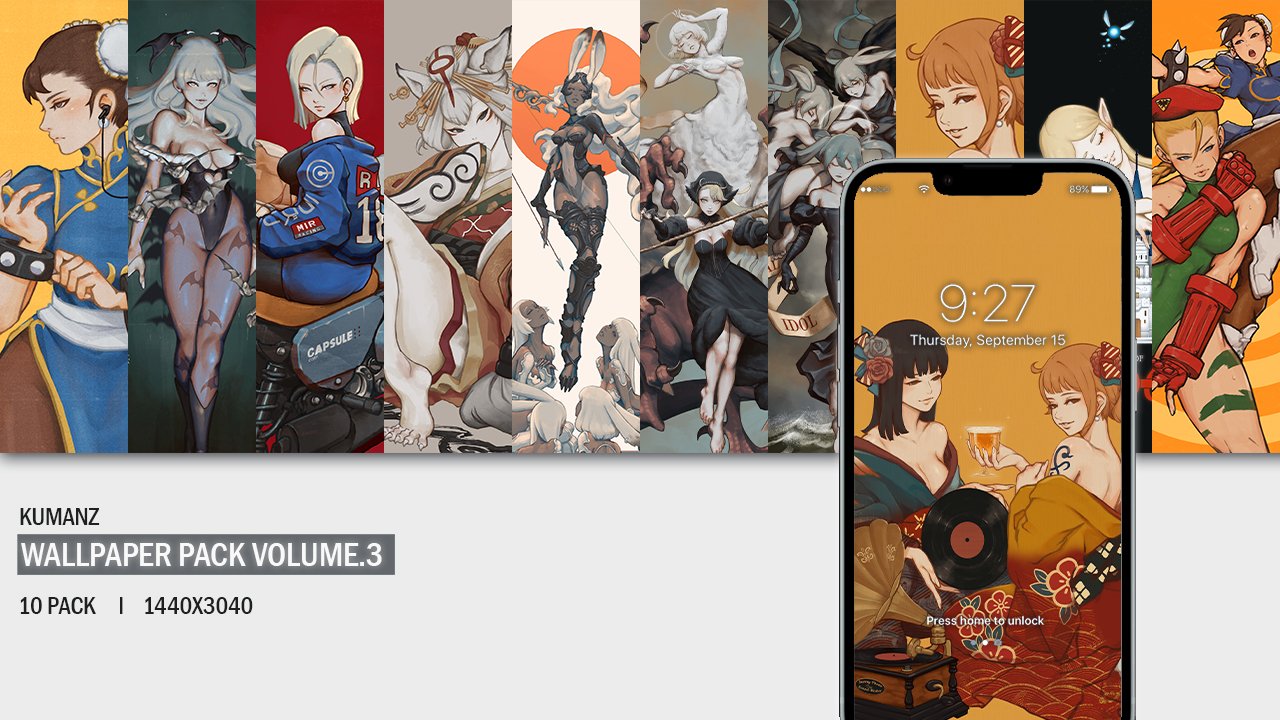 [Free] Kumanz Illustration Wallpaper Pack Volume 3 product image (2)