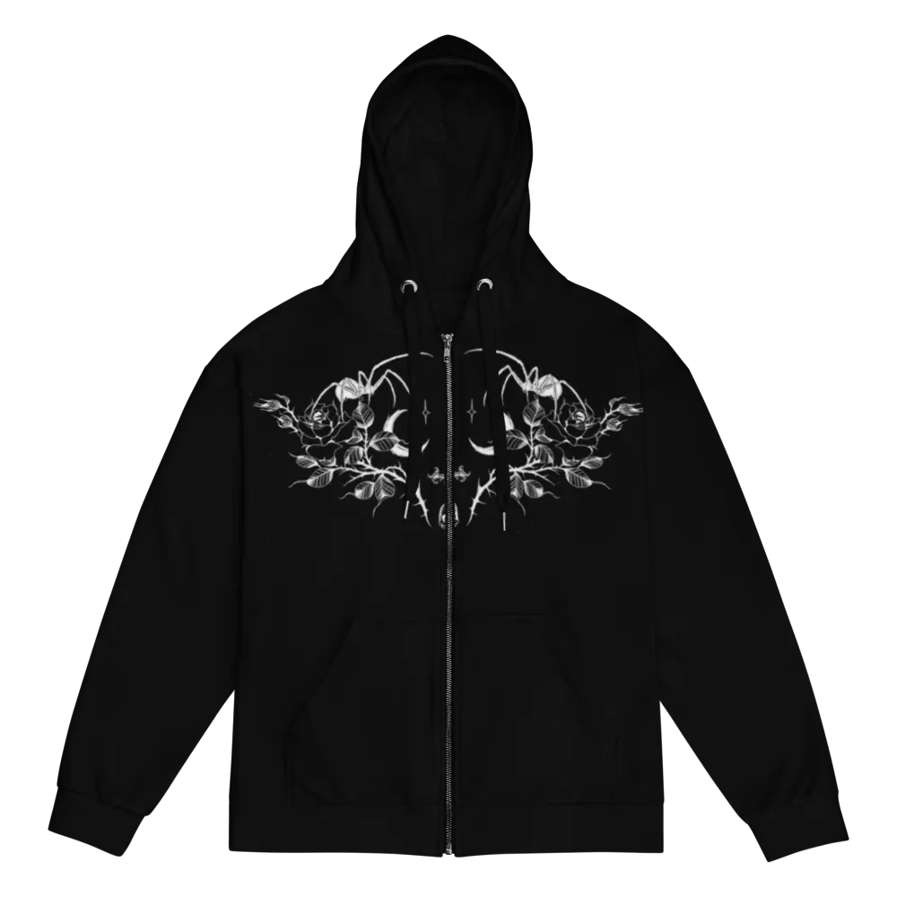 Tribal Magic - Black - Unisex Zip-Up Hoodie product image (1)