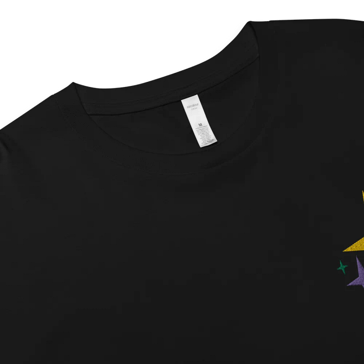 stardust embroidered crop tee product image (2)