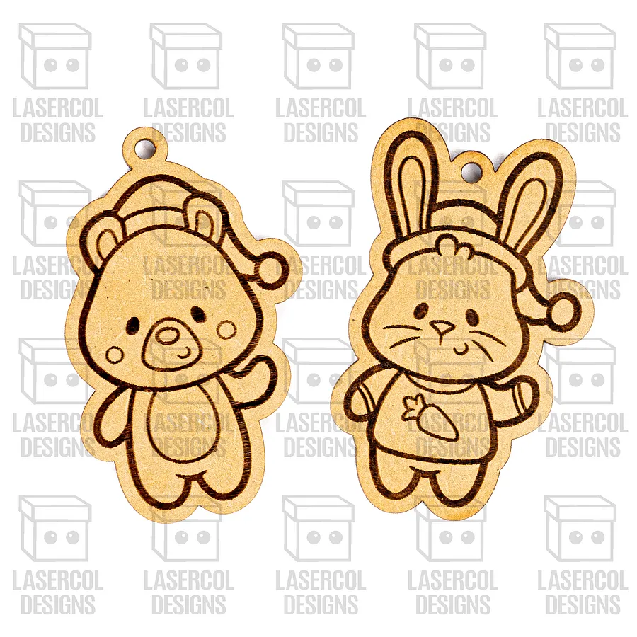 Christmas Ornaments - Laser Cut Files product image (10)