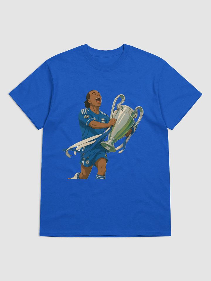 T-Shirt - Didier Drogba Champions League Trophy - Iconic Moment - Chelsea (Various Colours) product image (12)