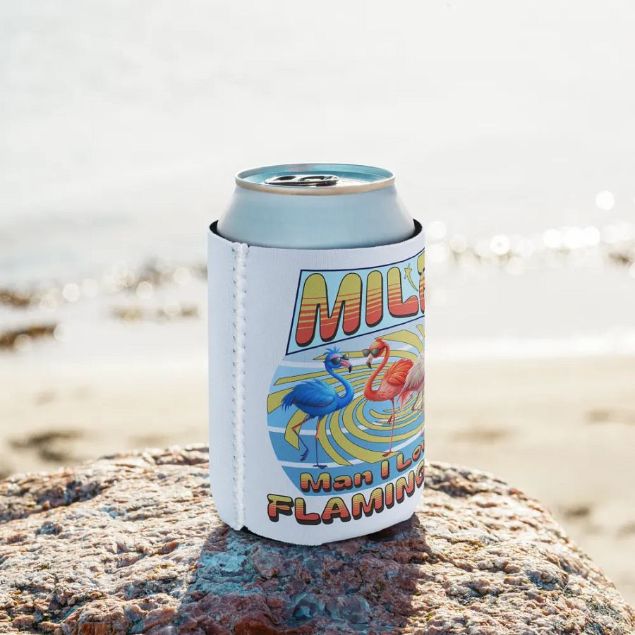 MILF Man I Love Flamingos Can Coozie product image (9)