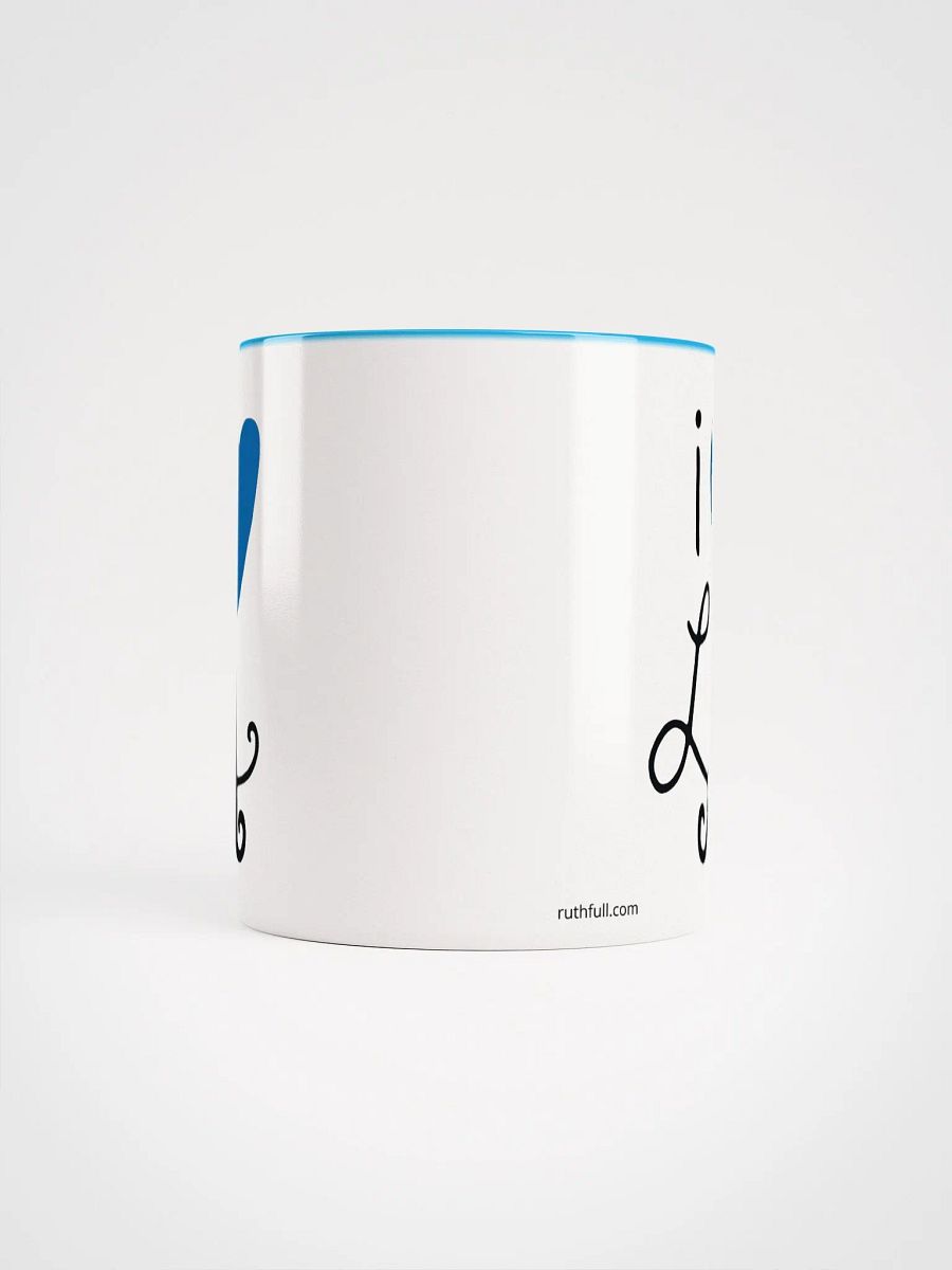 i ❤️ LA Mug w Blue Handle ~ Dodger Blue product image (9)