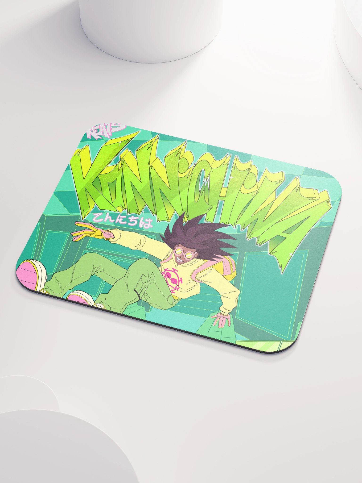 KONNICHIWA Mouse Pad product image (3)
