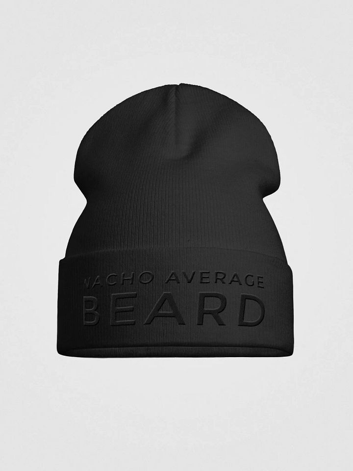 Nacho Average Beard Cotton Blend Beanie product image (1)