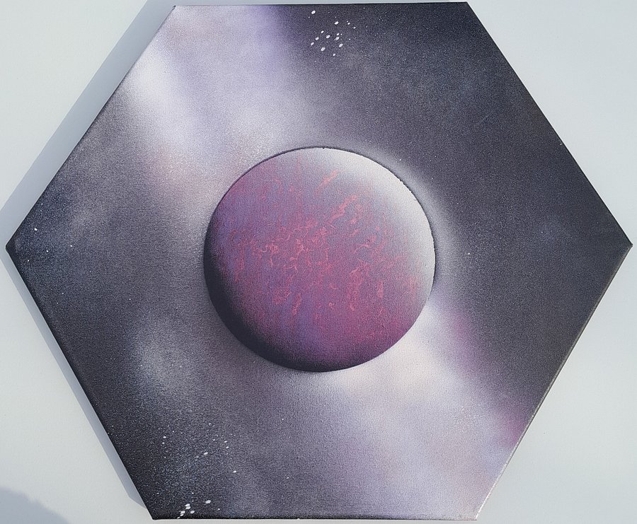 Purple & Pink Planet & Galaxy product image (1)