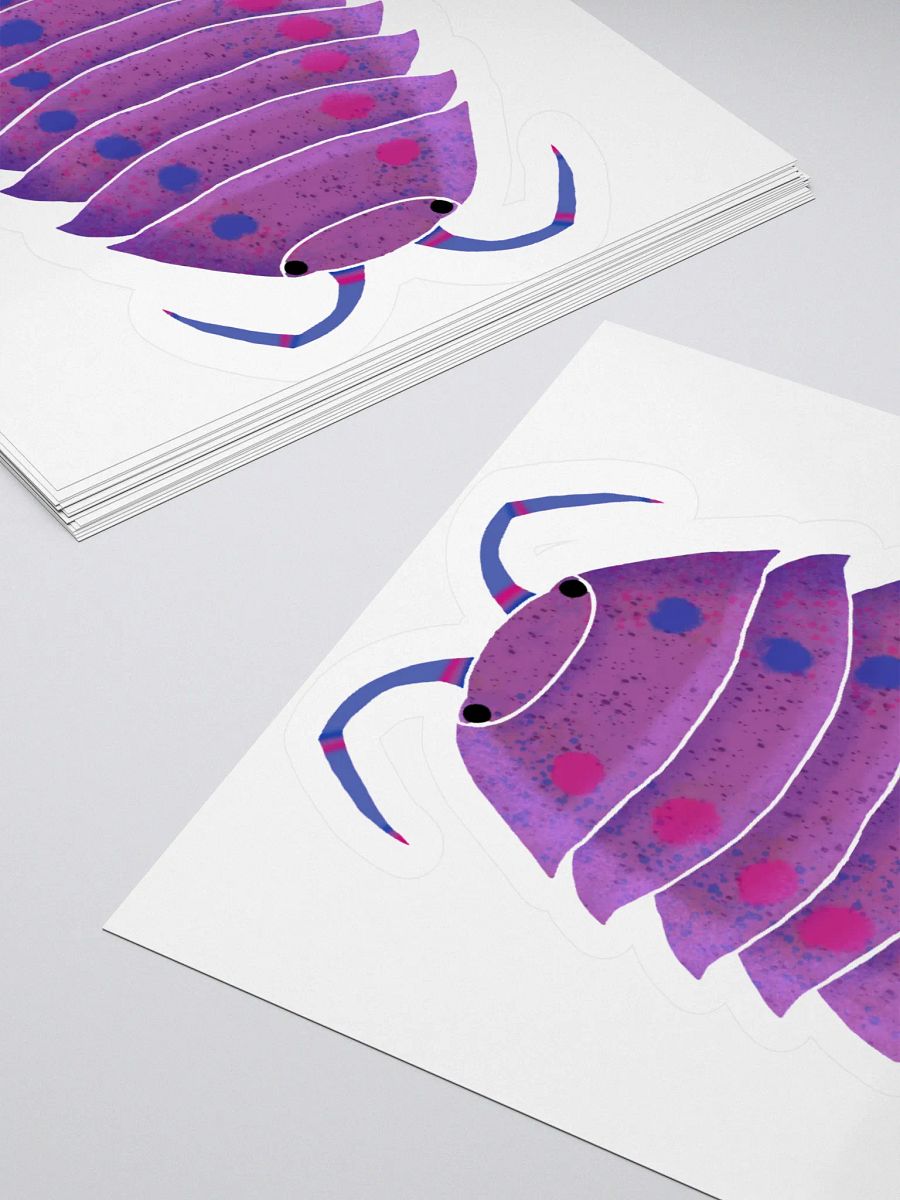 Bisexual Isopod Sticker product image (15)