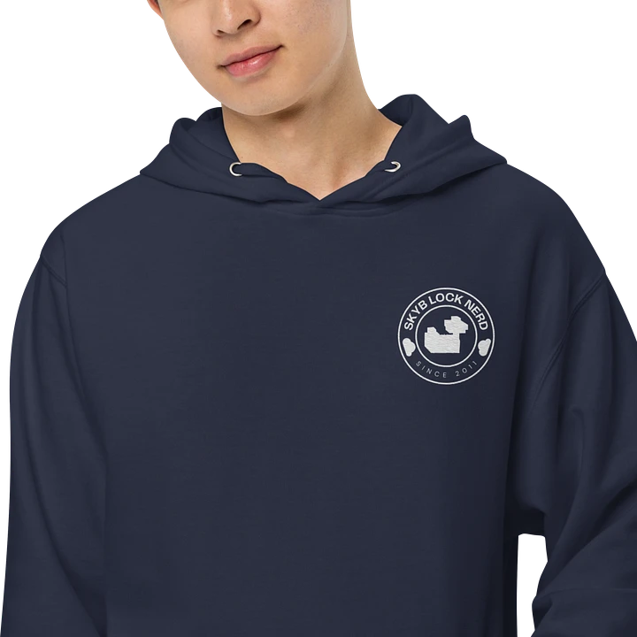Skyblock Nerd Embroidered Sweatshirt (Dark Series) product image (1)