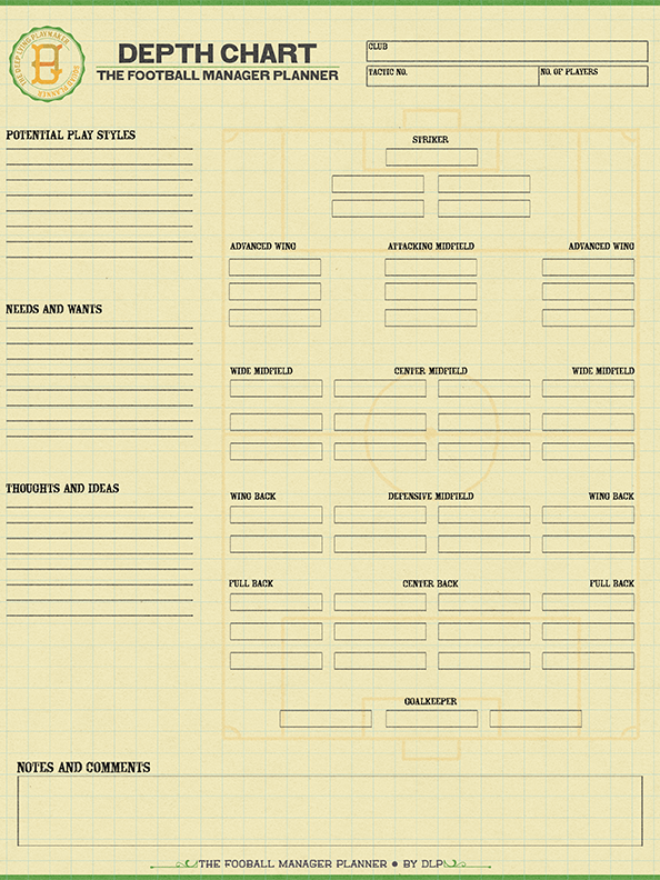 Football Manager Planner by the DLP product image (3)