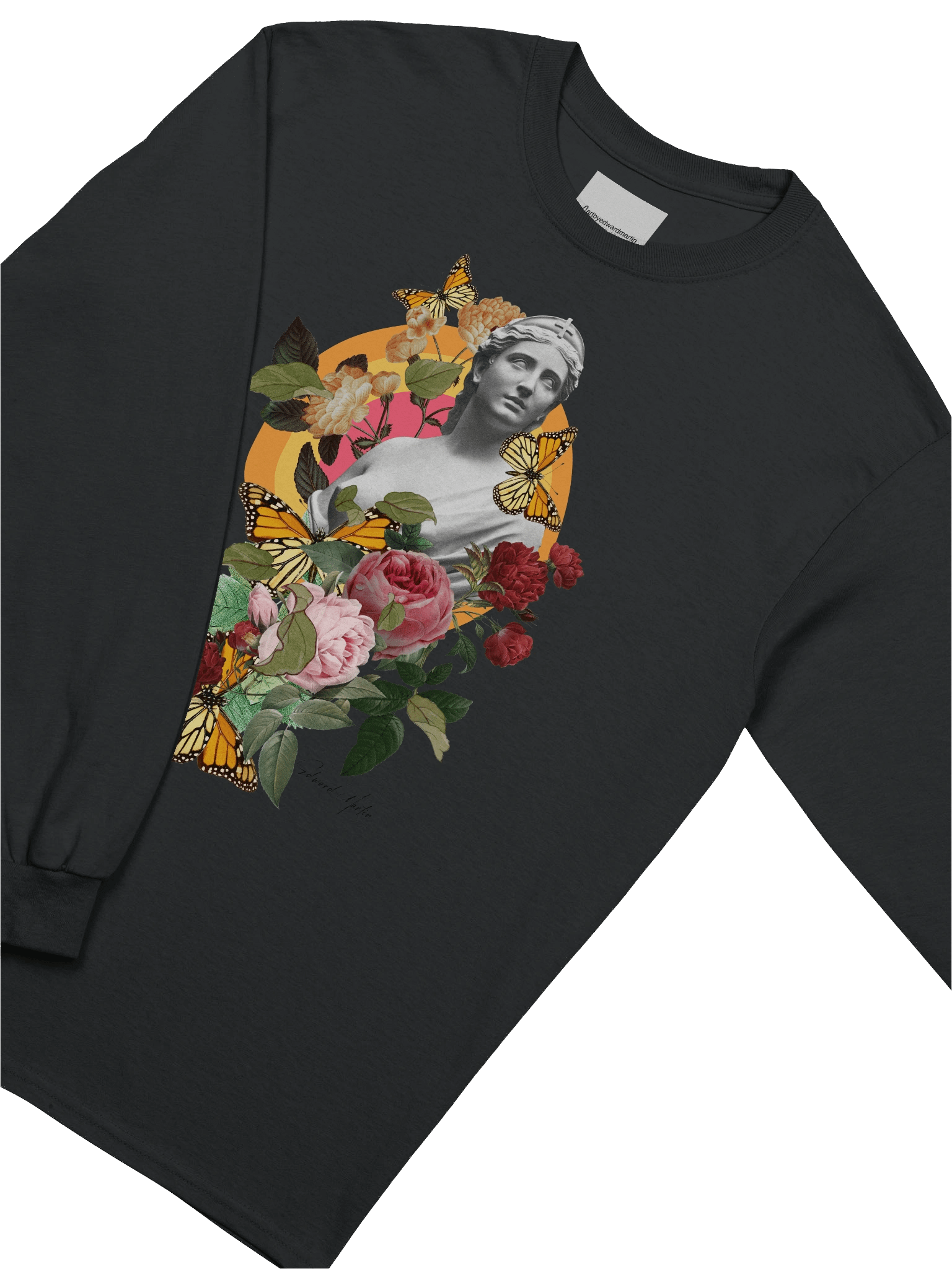 Marble and Mariposas Long Sleeve Tee product image (1)