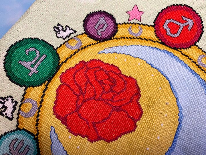 Lunar Princess - Digital Cross Stitch Pattern product image (2)