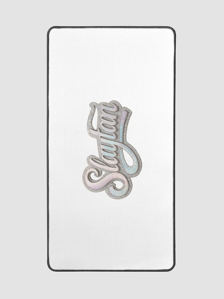 Shawty's Celestial Exclusive Premium Slaytan Silver Desk Mat product image (2)