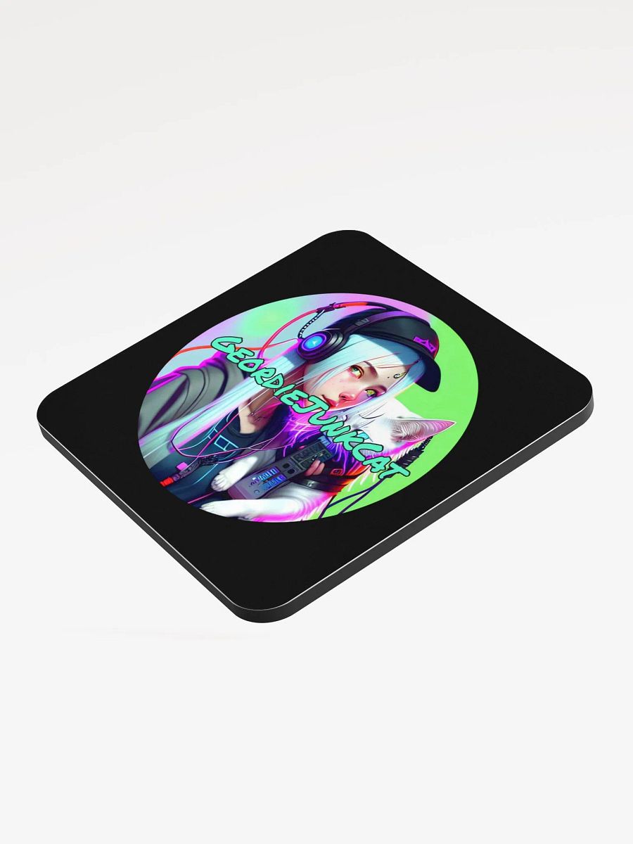 NEON THREE Drink Coaster (3.74″x 3.74″, US and EU Shipping) product image (3)