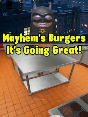 Mayhem's Burgers Is Open Fast Food Simulator #fastfoodsimulator#gaming #fyp #funny