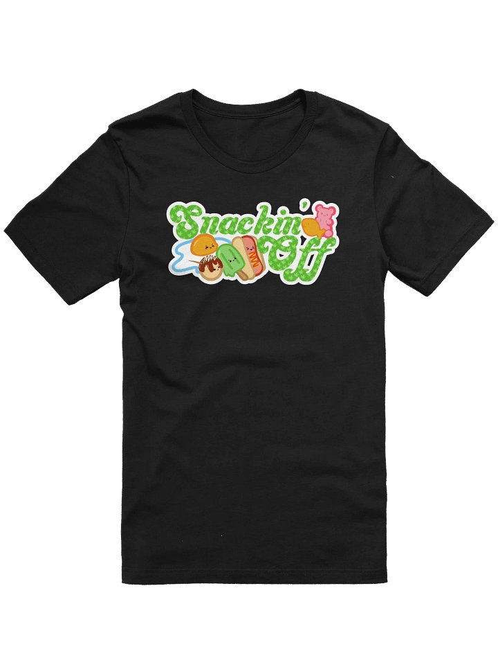 Snackin' Off T-Shirt (Leaf Font) product image (1)