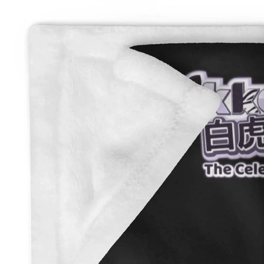 Throw Blanket - Byakko Howaito - Full Black Edition product image (24)
