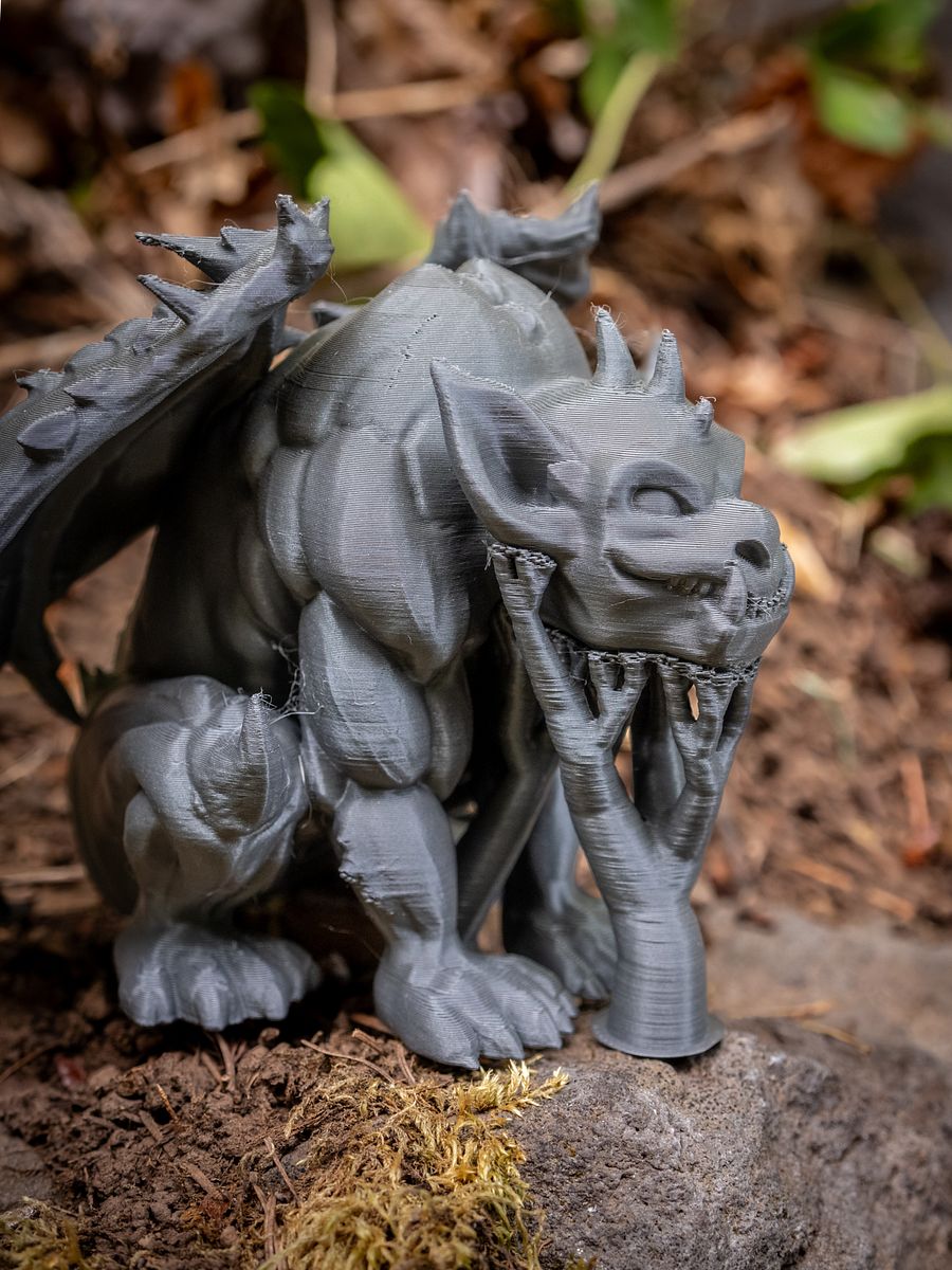 Gregor the Gargoyle - 3D Print Files - Fabled Creatures 01 product image (4)