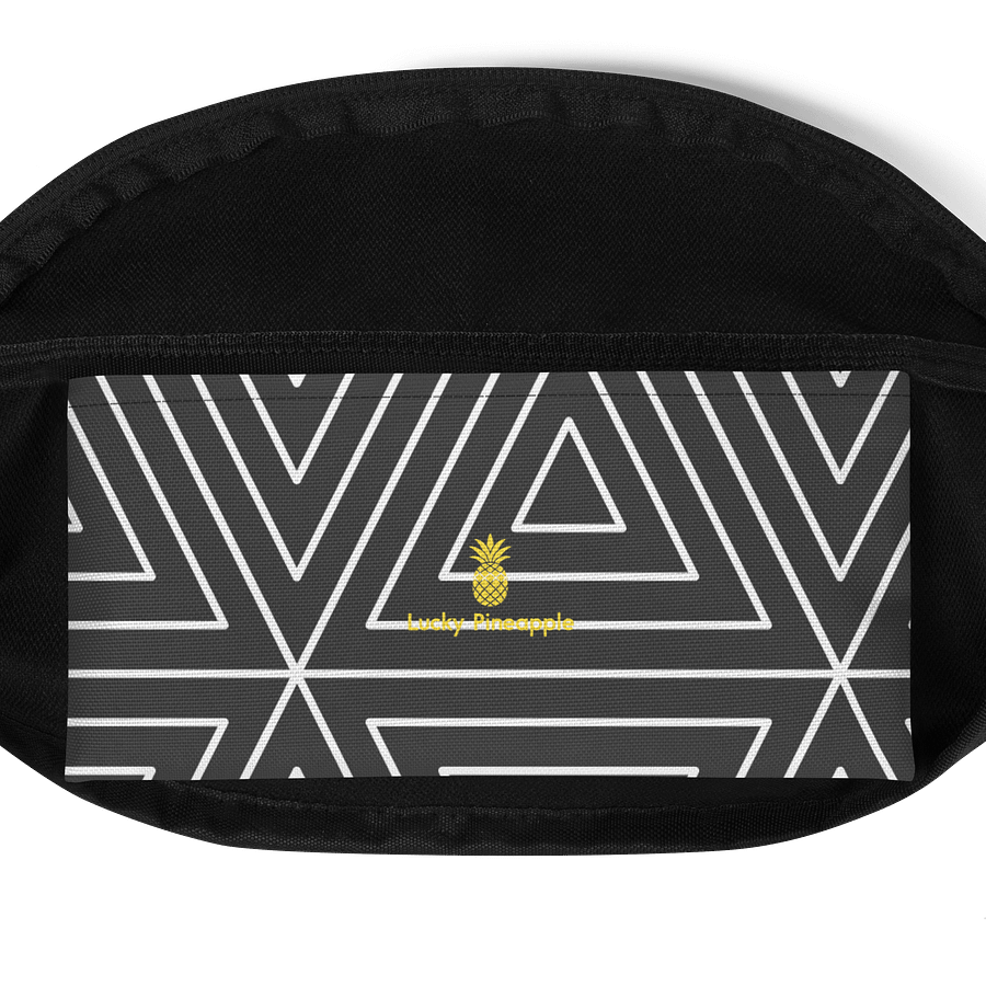 Yucatán Geometric Black and White Fanny Pack (Waist Bag) product image (4)