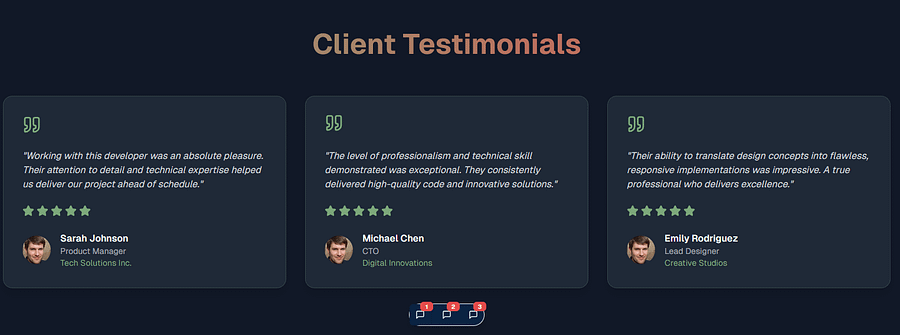 Next.js 15 Portfolio Template product image (5)
