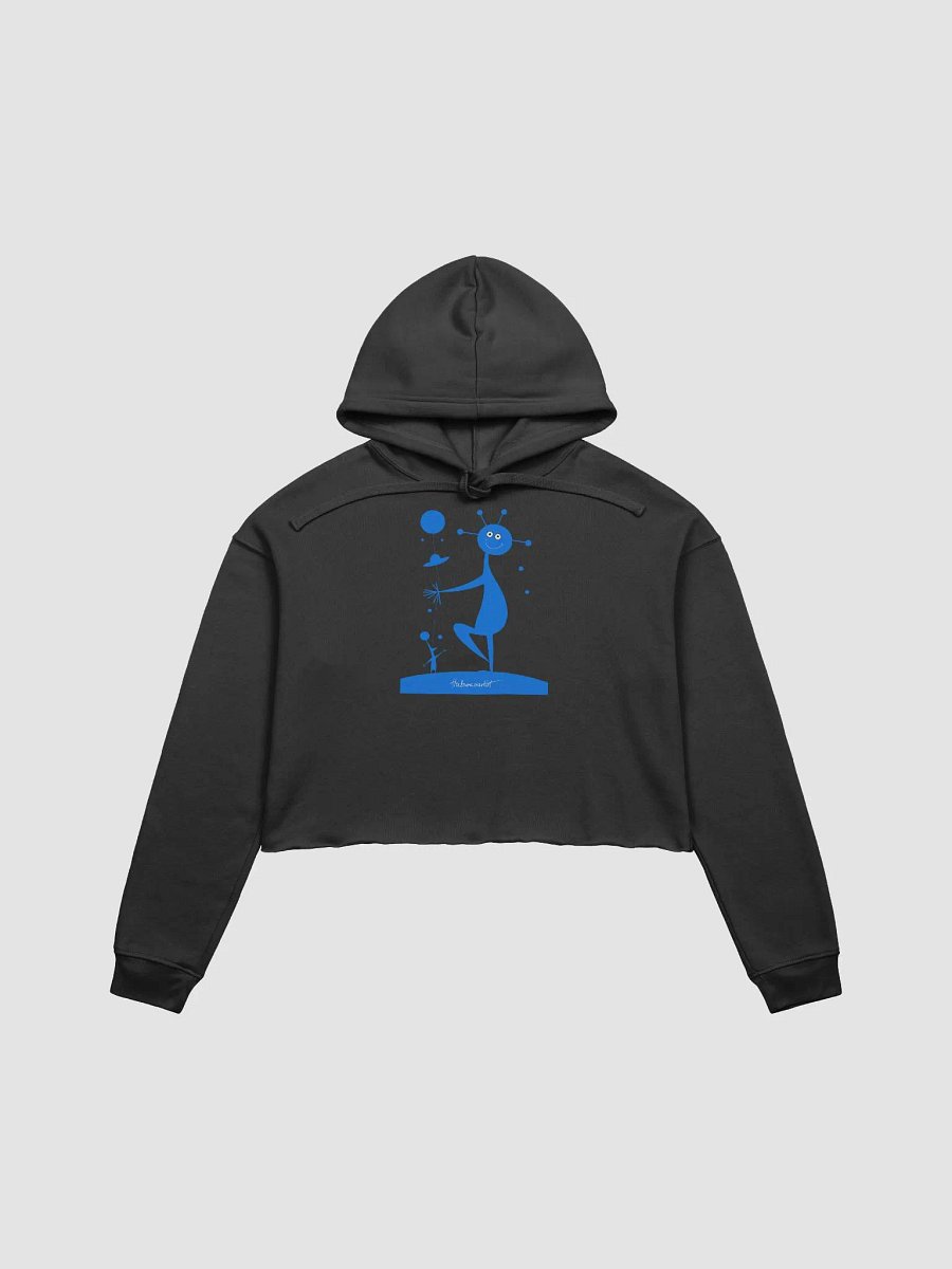 Bella+Canvas Fleece Crop Hoodie product image (4)