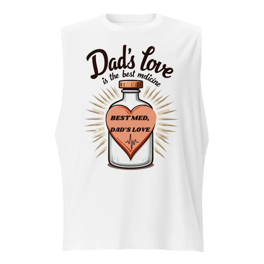 Dad's Love Muscle Tank product image (1)