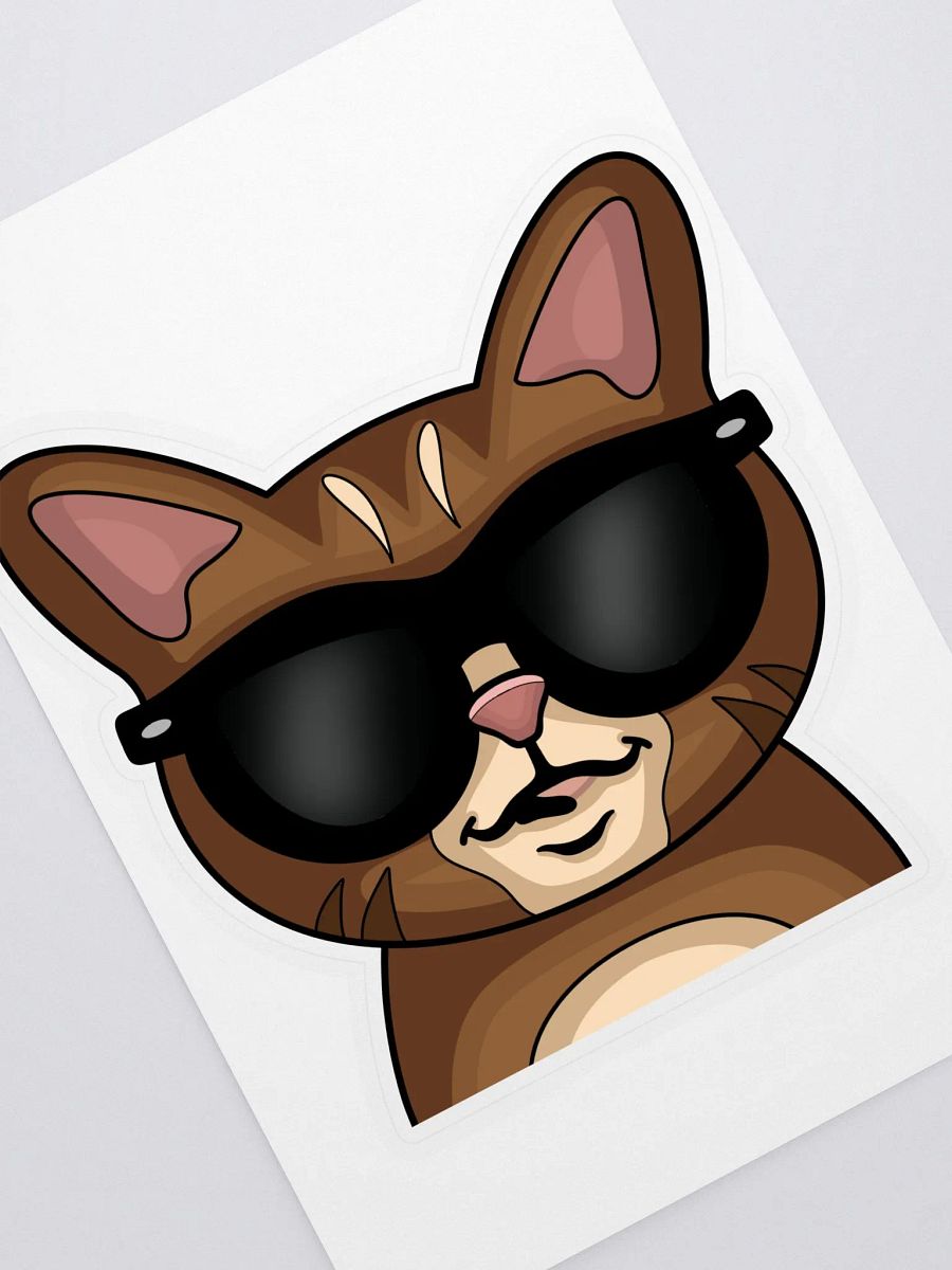 Cool Reggie Cut Sticker product image (2)