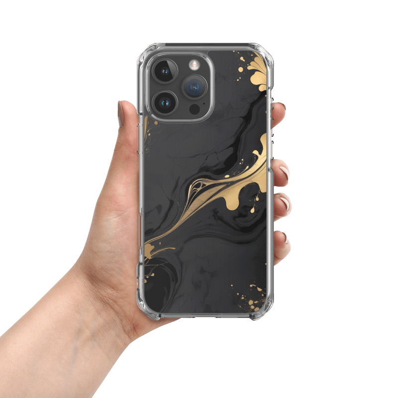 MagSafe® Clear Case for iPhone® – Mystic Gold Flow product image (13)