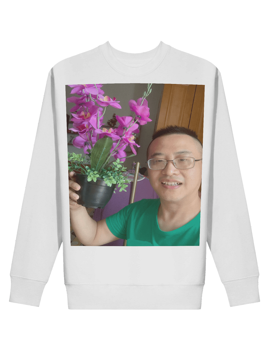 Cotton Heritage Premium Sweatshirt:nice flower product image (13)