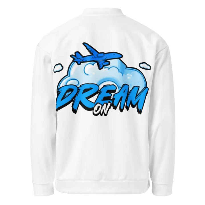 Dream On Bomber Jacket (White) product image (2)