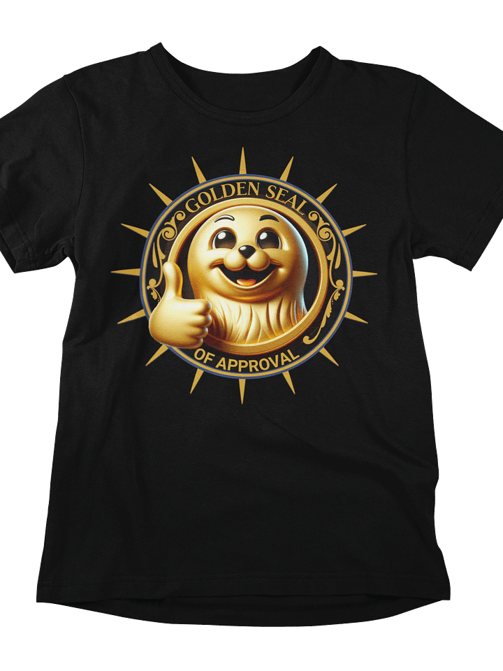 Golden Seal of Approval Tee: Thumbs Up Edition! product image (6)