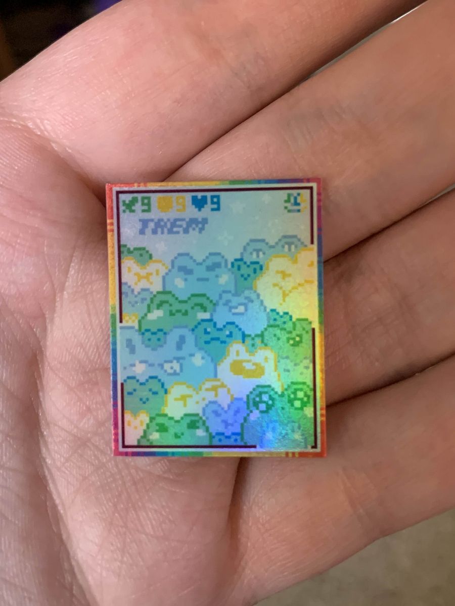 Mini Trading Card Stickers Pack (s2) product image (6)
