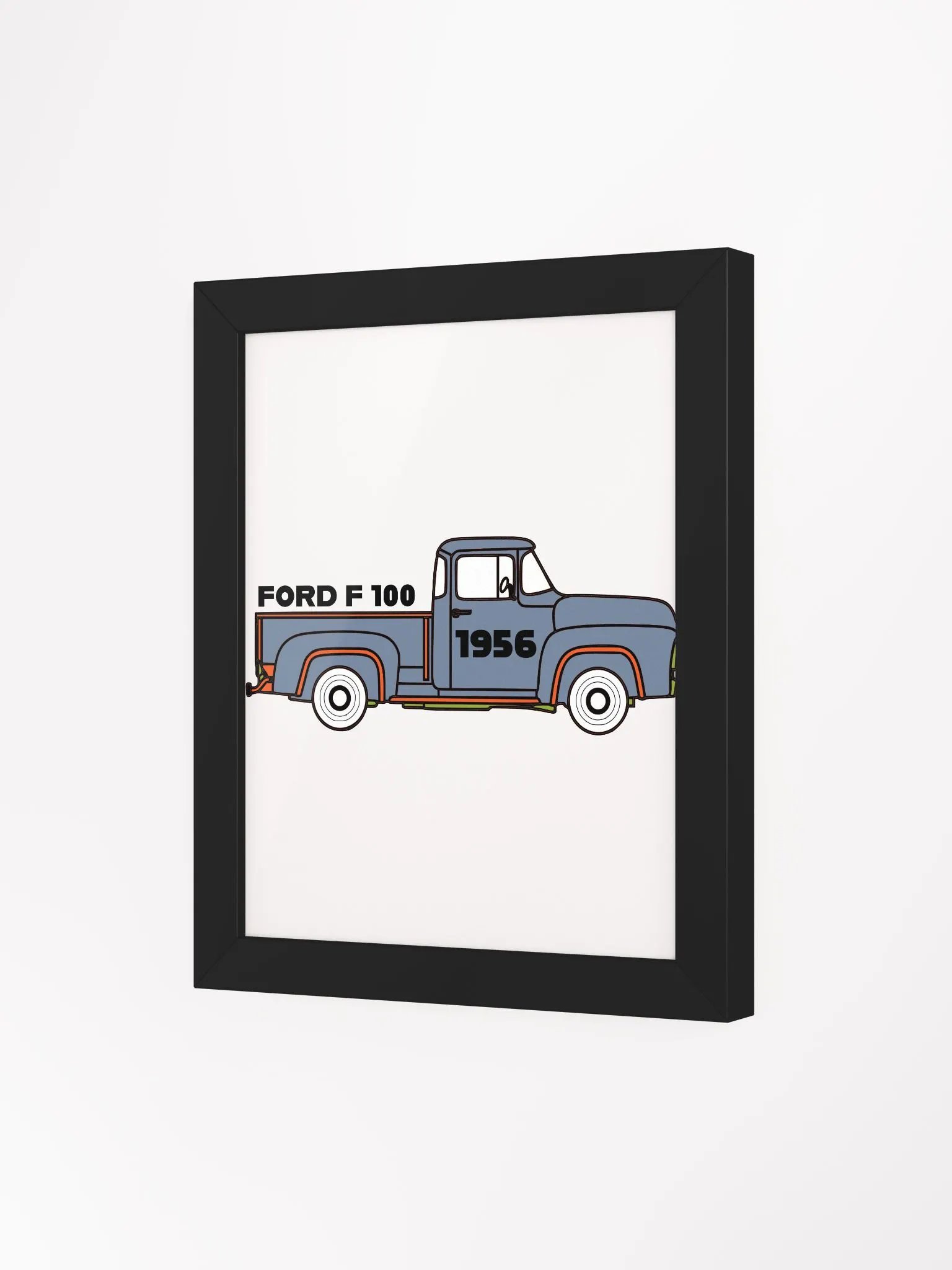 1956 Classic Pickup Truck Framed Poster product image (16)