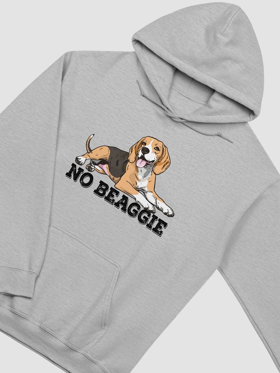 No Beaggie Hooded Sweatshirt of a Beagle(Tricolor) | Funny Hoodie for Beagle Paw-rents product image (24)