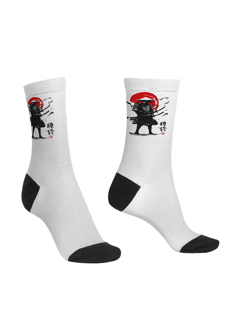 Bullseye Red Fusion Crew Socks product image (3)