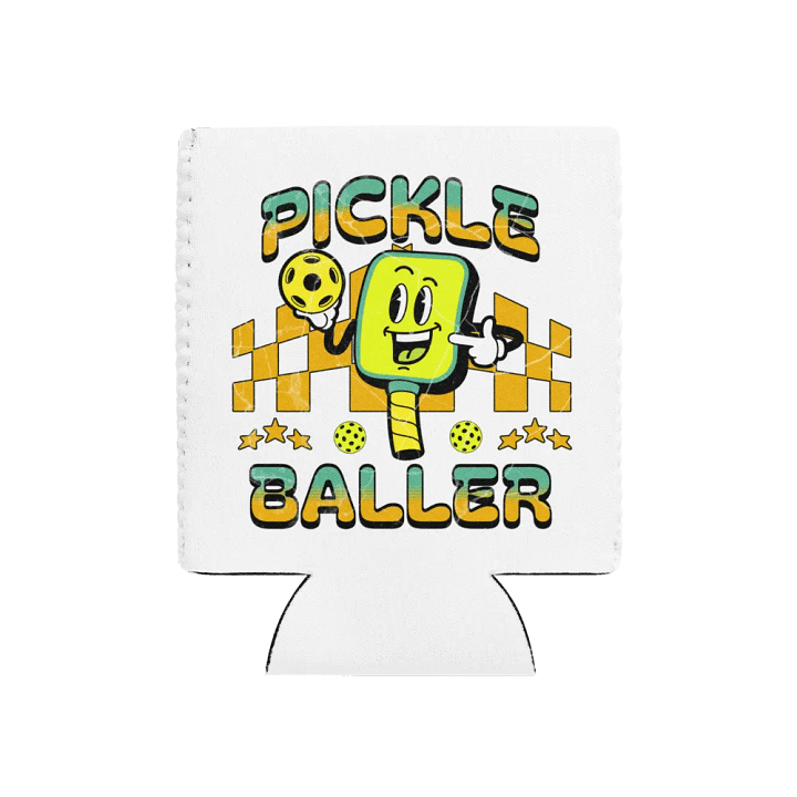 Pickle Baller Pickleball Can Cooler product image (1)
