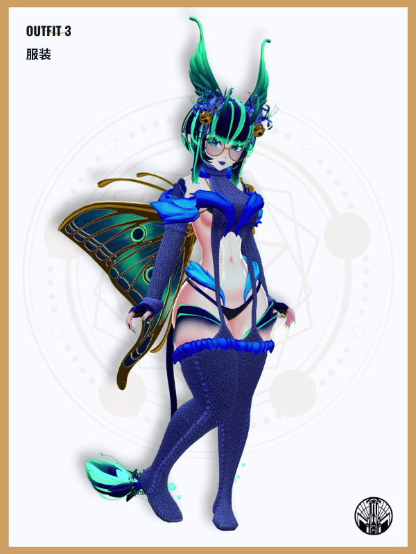 Lunara (VRChat Ready Avatar) product image (6)