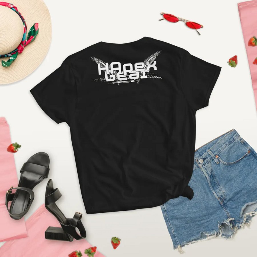 Women's Middleweight T-Shirt - White HApex Gear White Logo product image (10)