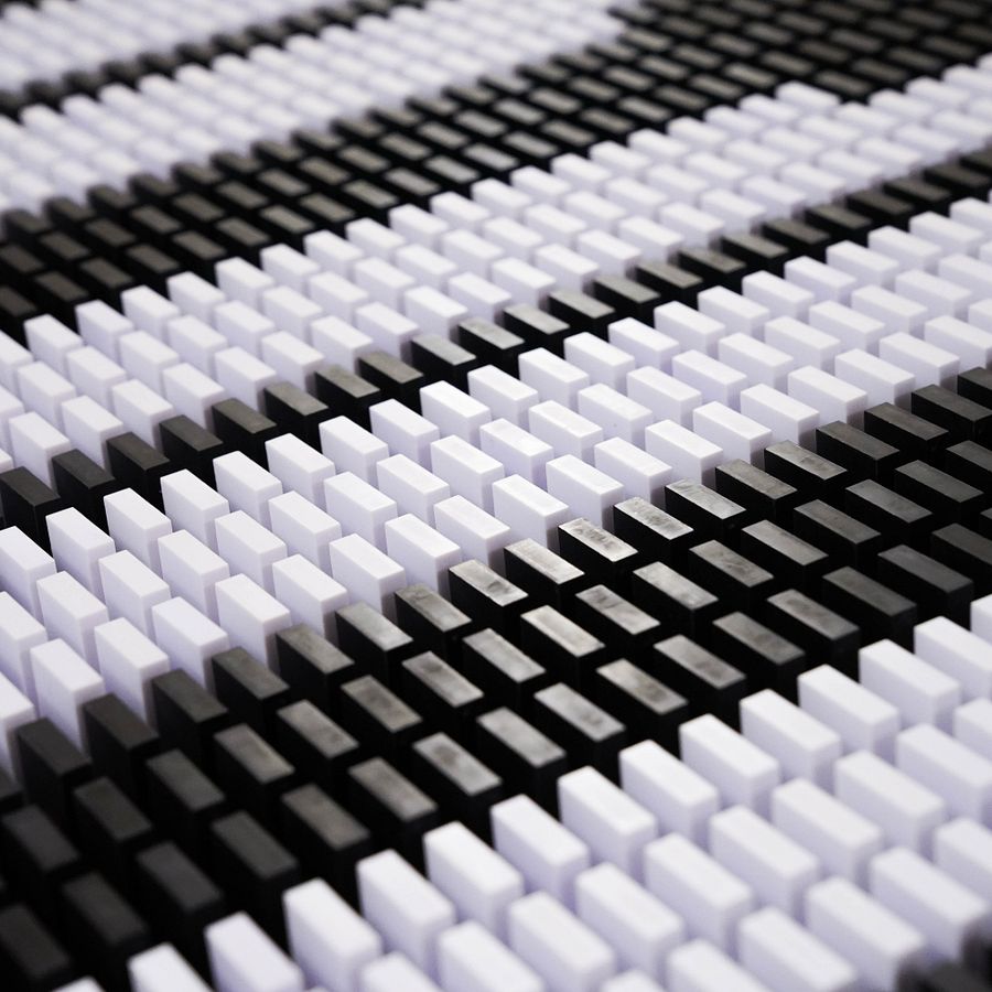 60-Piece H5 Domino Creations (Black & White) product image (7)