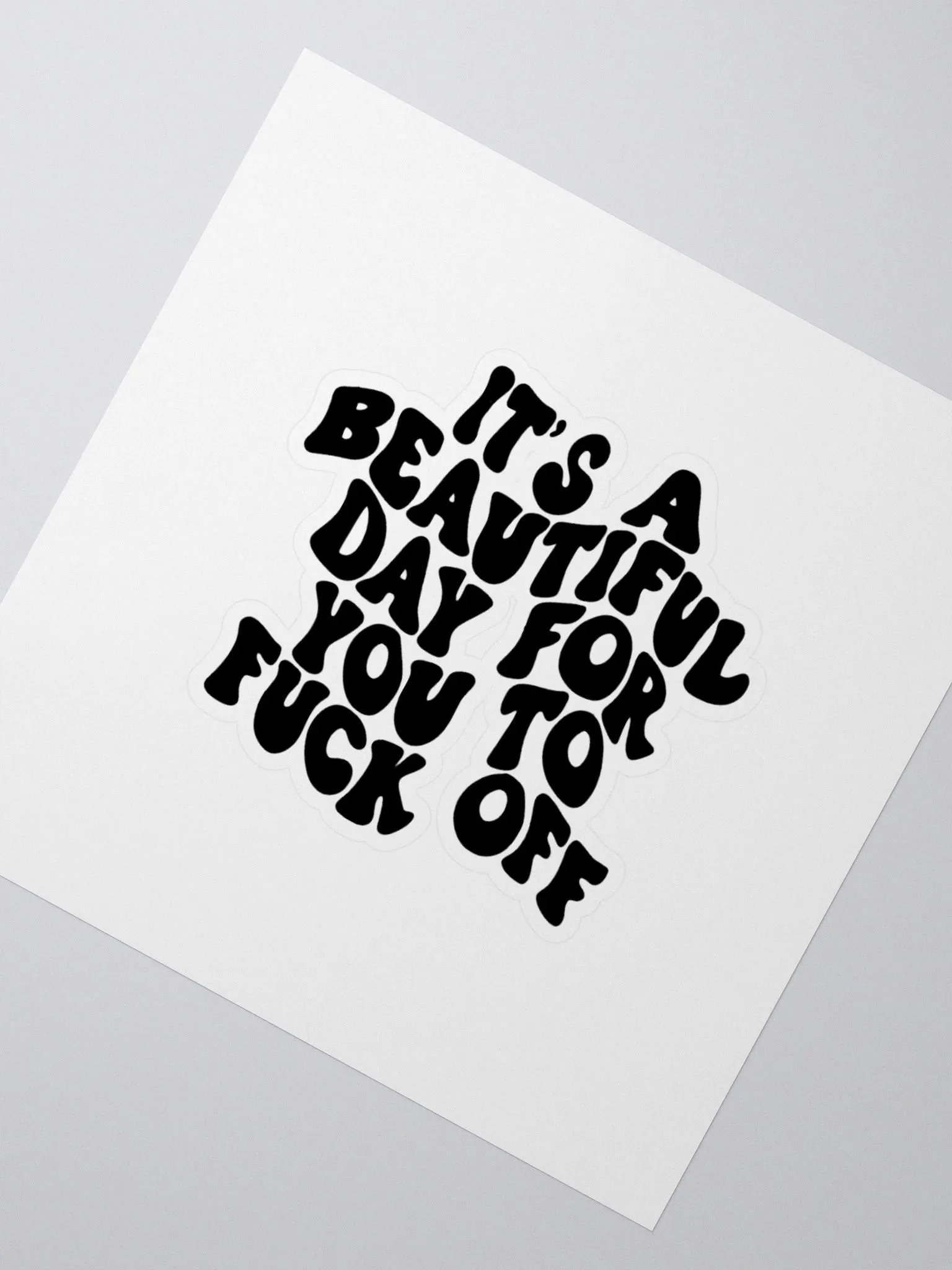 Fuck Off Stickers product image (5)