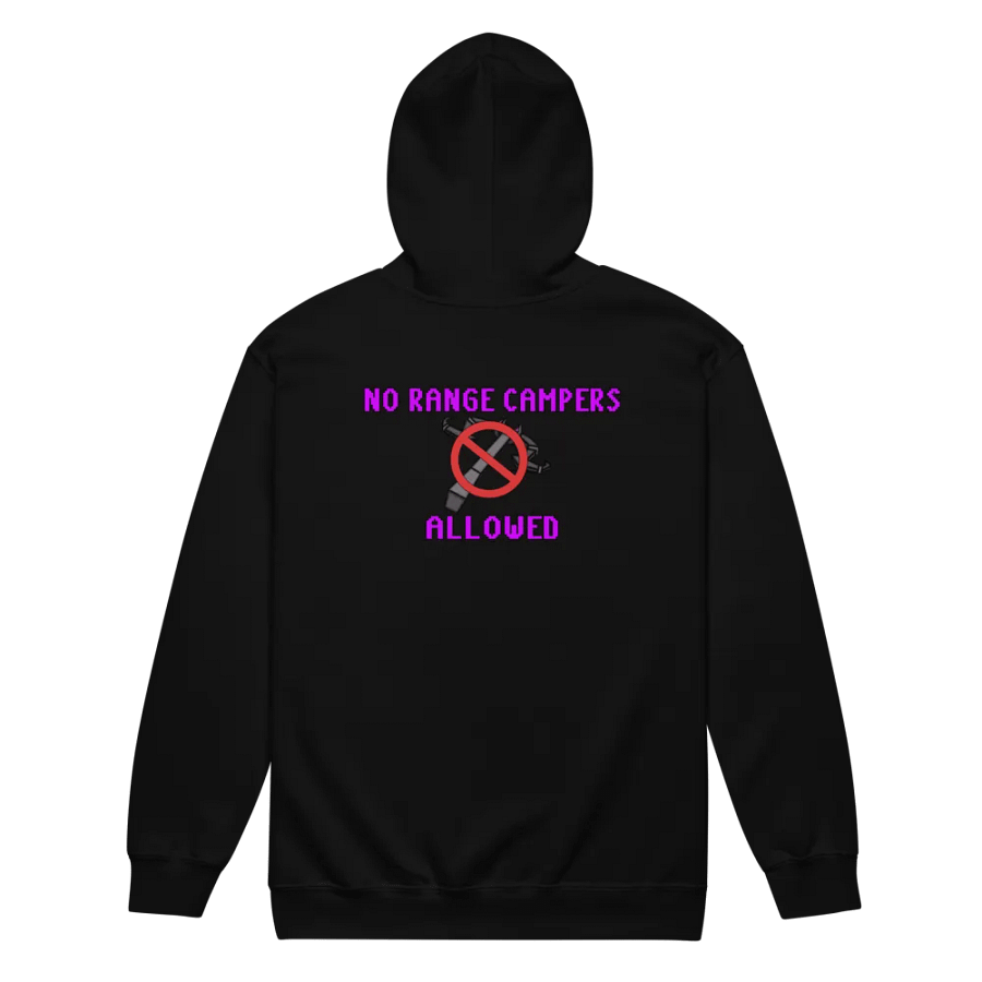 No Range Campers ALLOWED! - Zip up Hoodie product image (5)