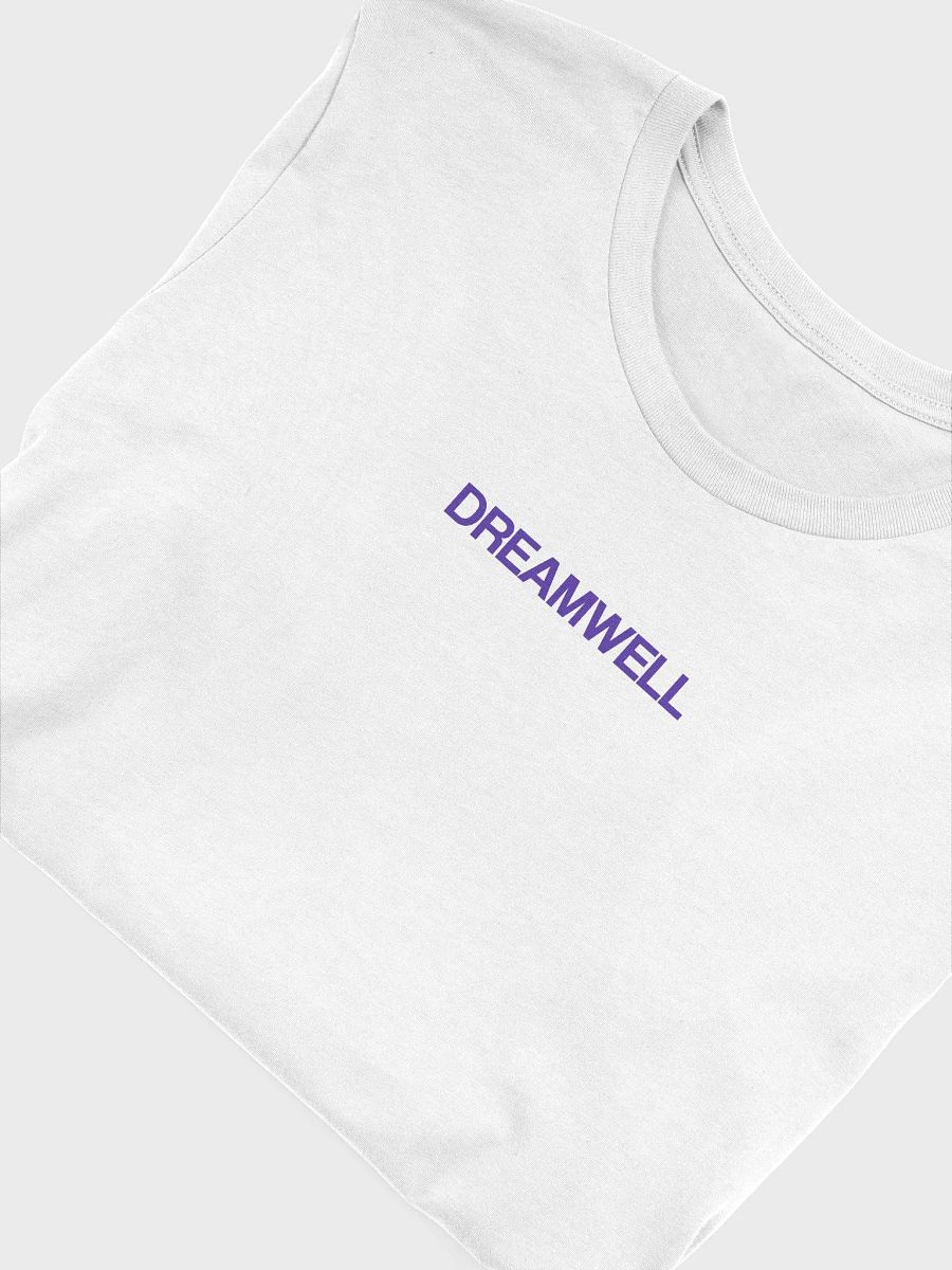 White Shirt Text (Front) & Graphic (Back) product image (7)