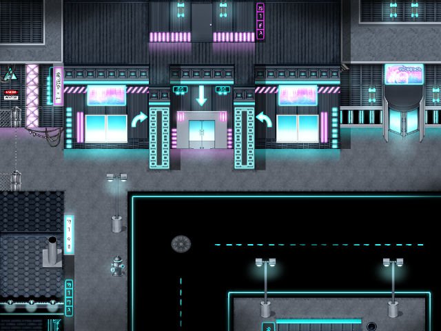 KR Cyberpunk Tileset for RPGs product image (2)