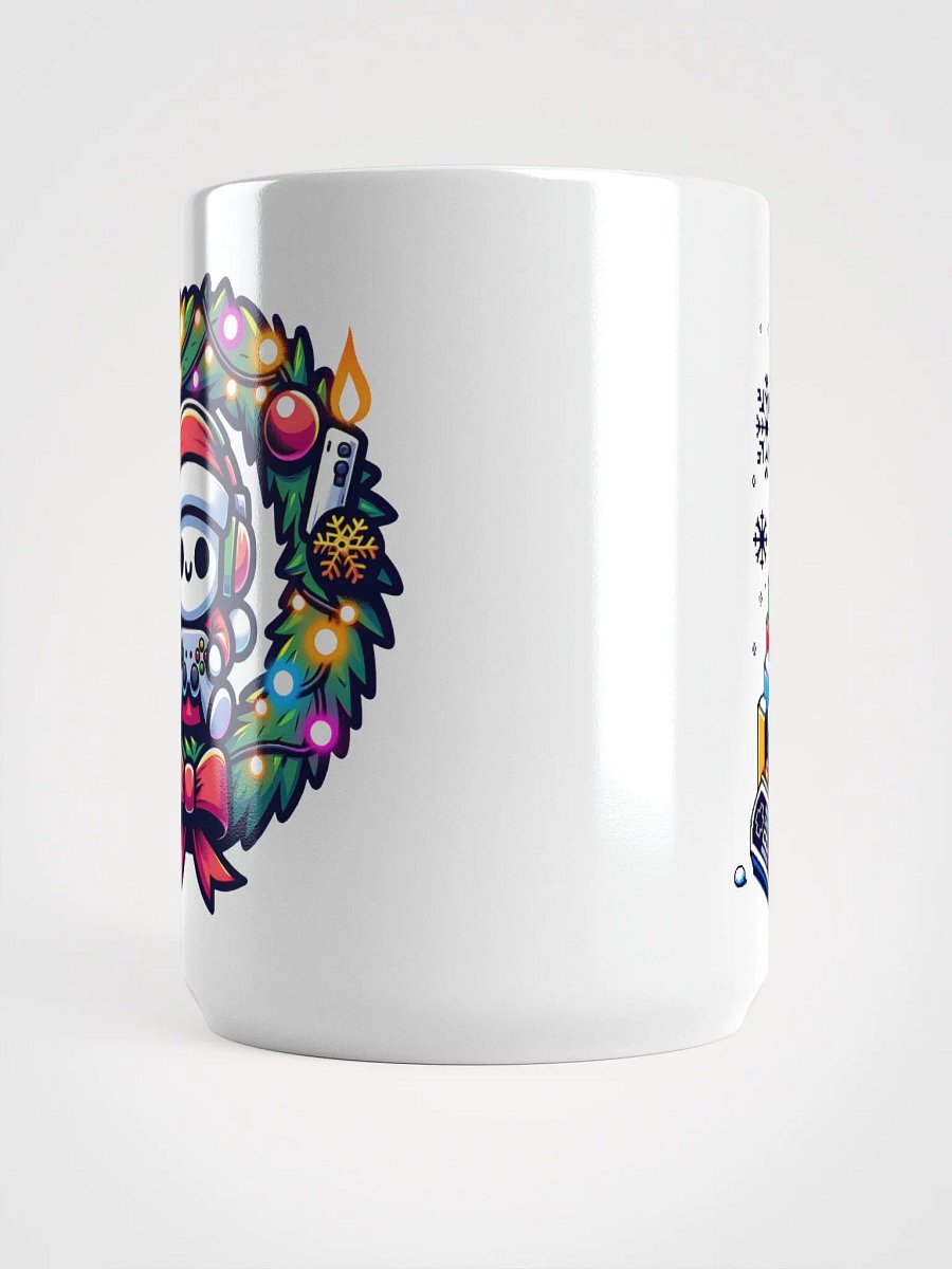 Pixelated Christmas Mug – Retro Gamers’ Holiday Sip product image (6)