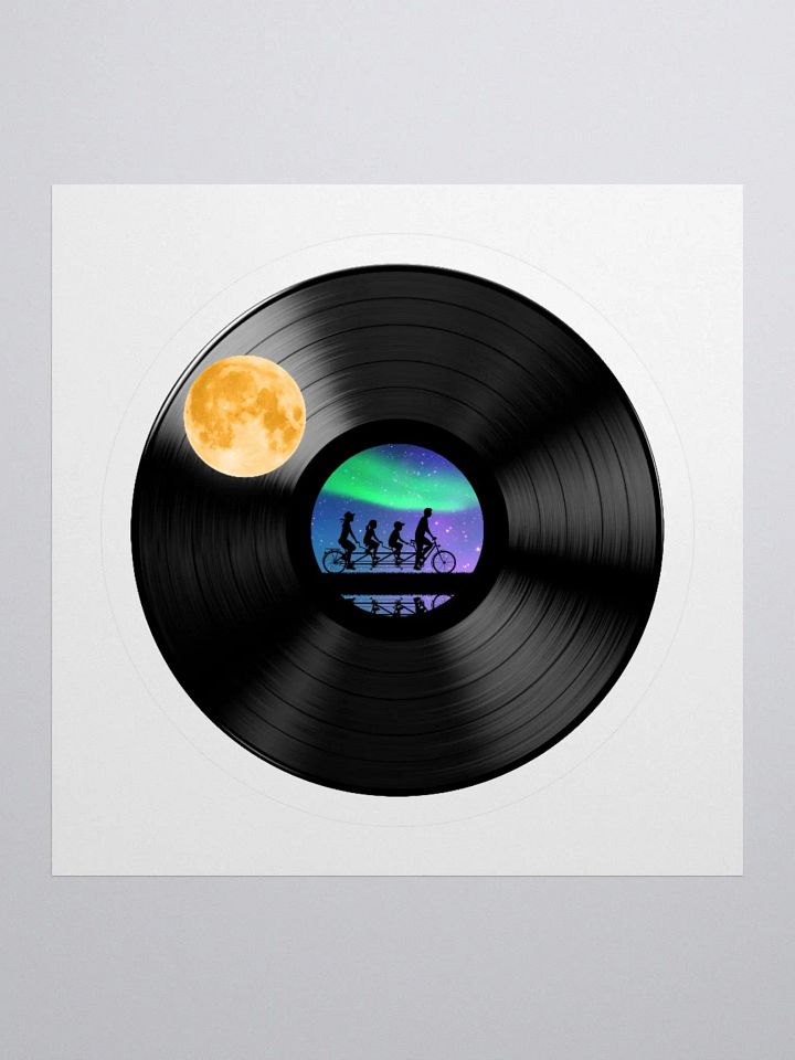 Moonlit Tandem Stickers product image (3)