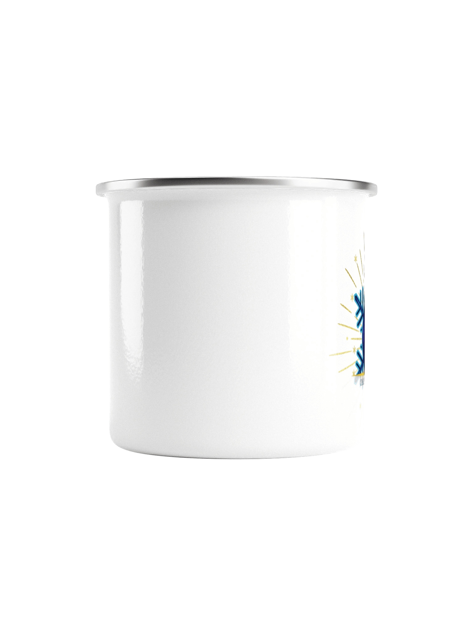 Christmas of Chaos 2025 enamel mug product image (2)