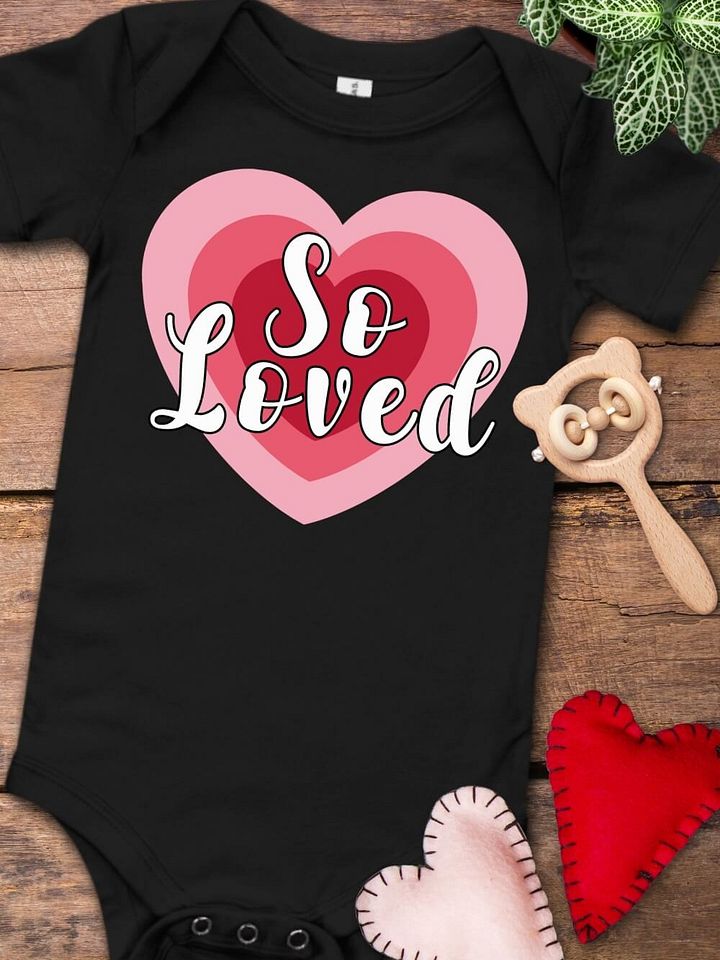 So Loved Baby One Piece product image (1)