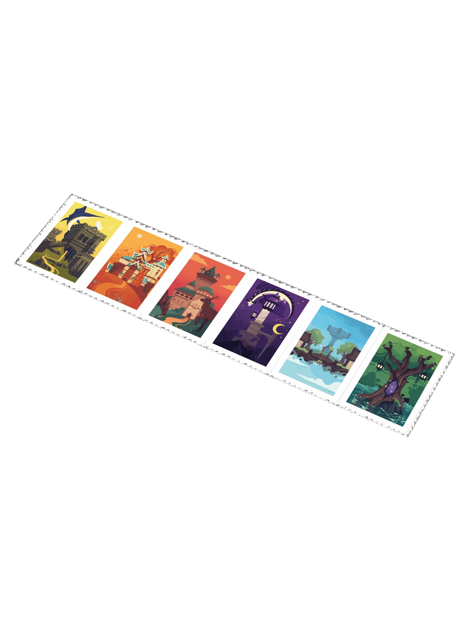 Rainbow Bases Stickers product image (3)